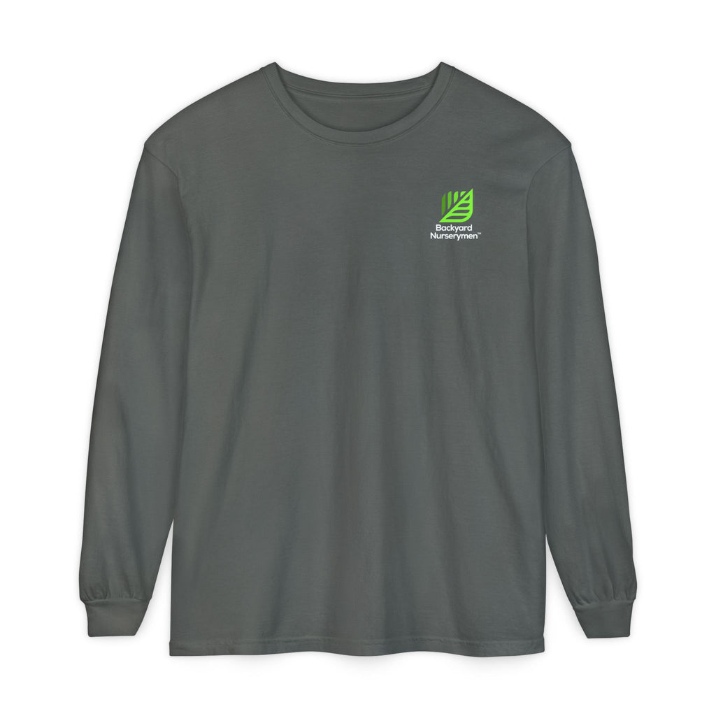 Comfort Colors Backyard Nurserymen™ Grow Plants. Make Money. Long Sleeve Shirt
