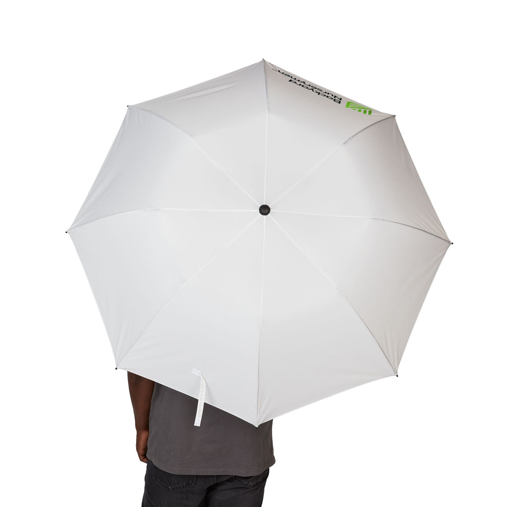 Foldable Semi-Automatic Umbrella — Compact Rain Travel Umbrella with Logo