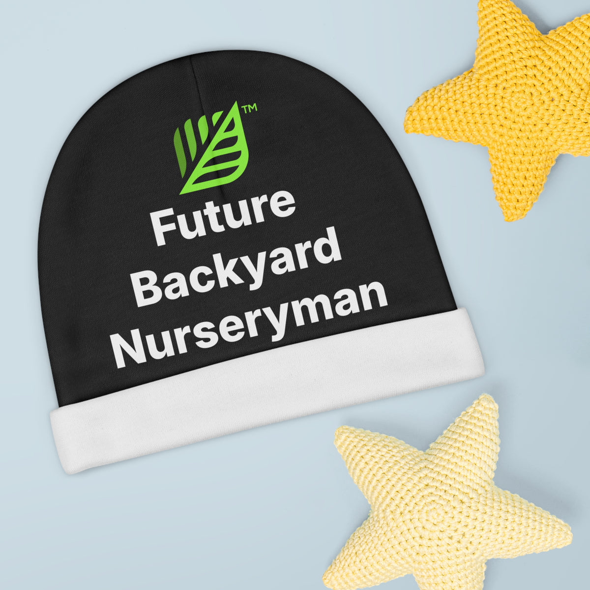 Future Backyard Nurseryman Baby Beanie