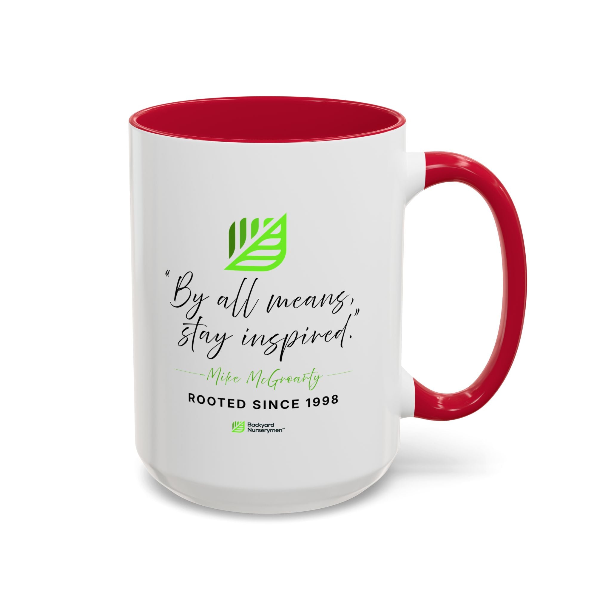 Backyard Nurserymen™ Mike's Legacy Color Accent Mug