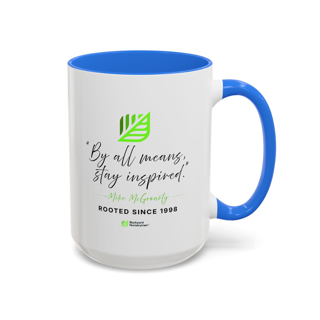 Backyard Nurserymen™ Mike's Legacy Color Accent Mug