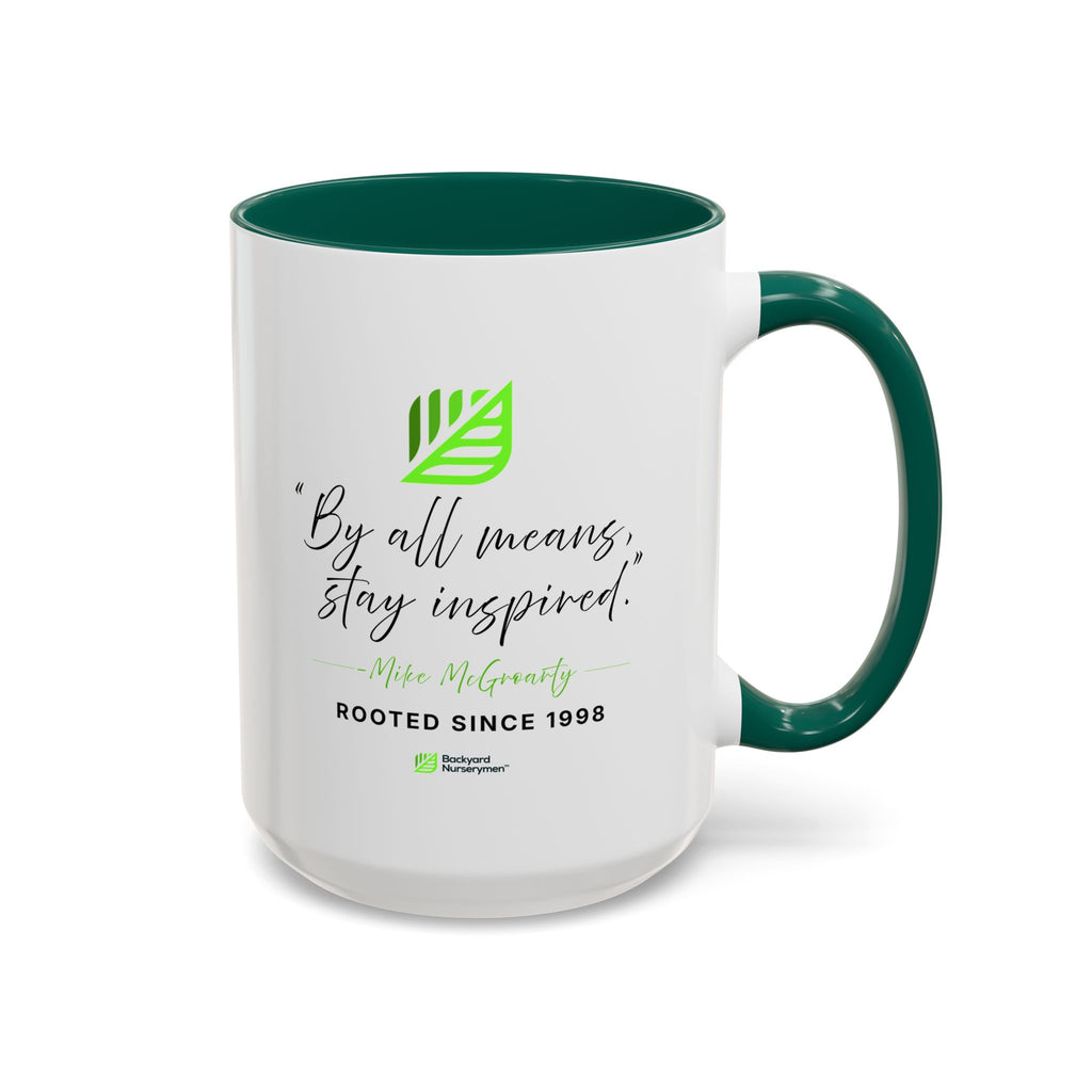 Backyard Nurserymen™ Mike's Legacy Color Accent Mug