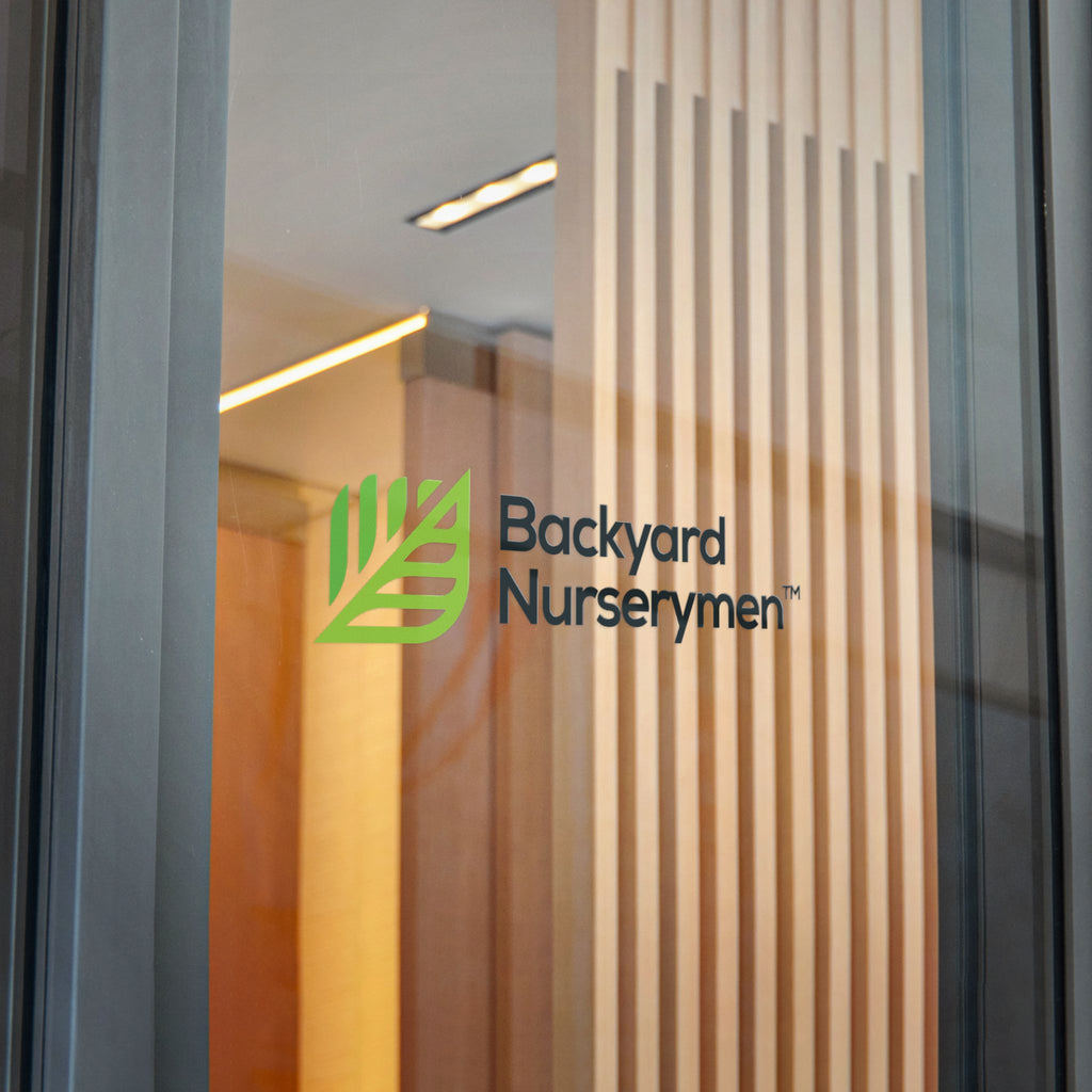 Backyard Nurserymen™ Logo Kiss-Cut Vinyl Sticker