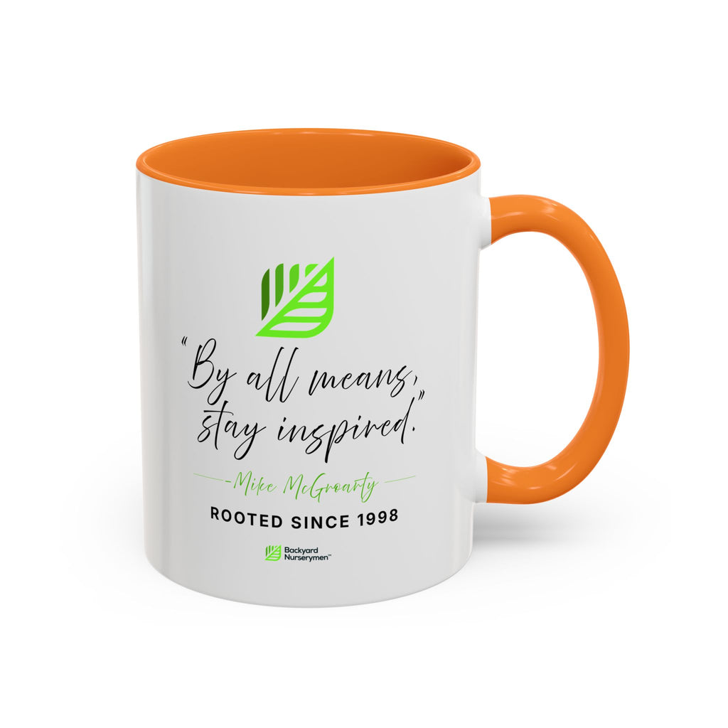 Backyard Nurserymen™ Mike's Legacy Color Accent Mug