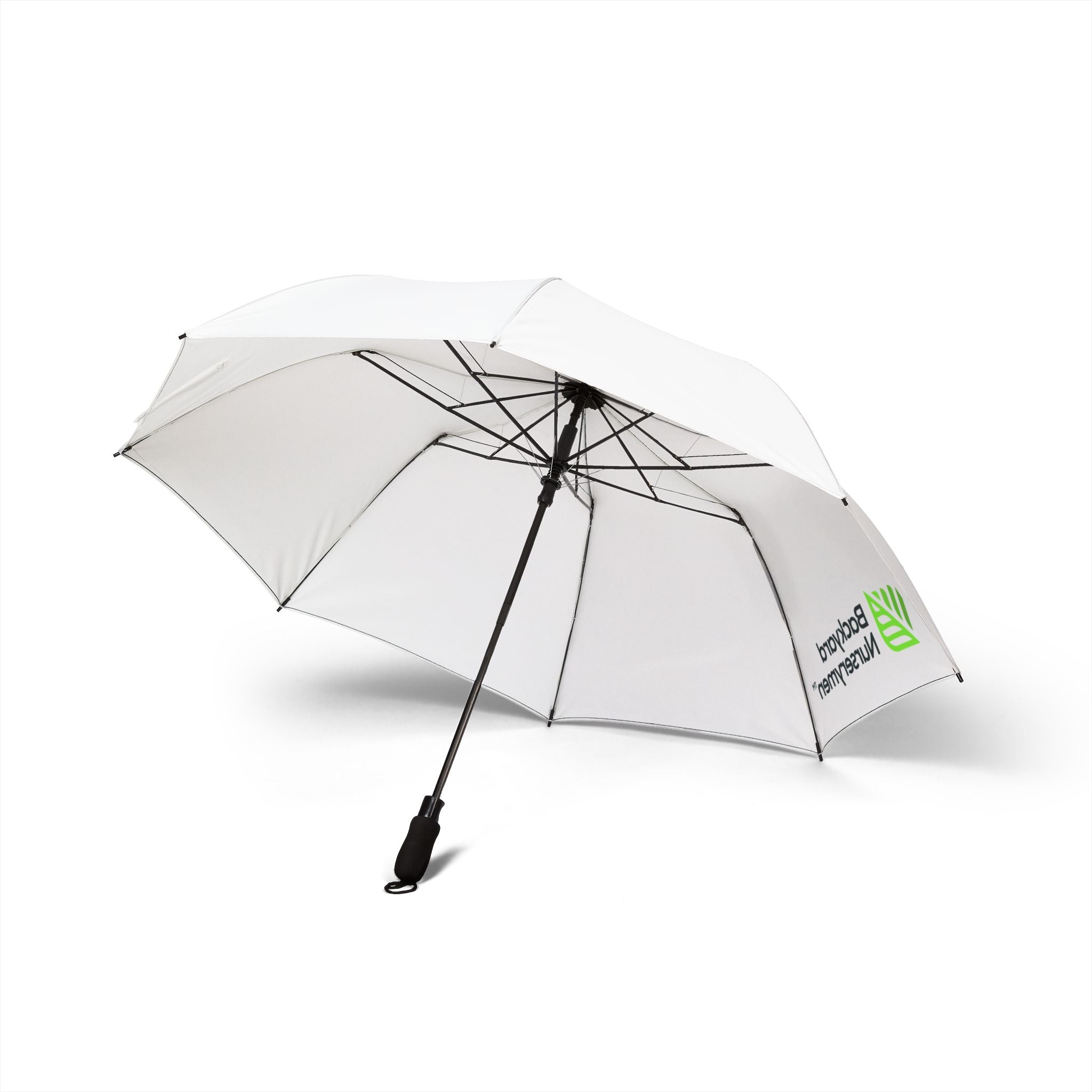 Foldable Semi-Automatic Umbrella — Compact Rain Travel Umbrella with Logo