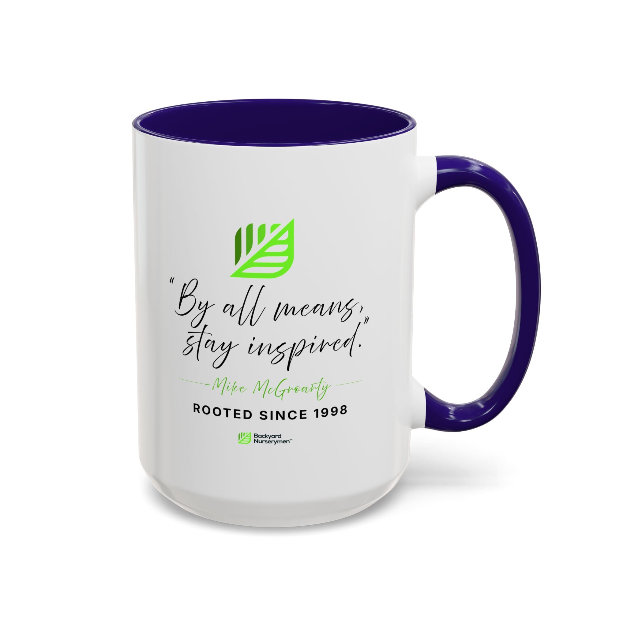 Backyard Nurserymen™ Mike's Legacy Color Accent Mug