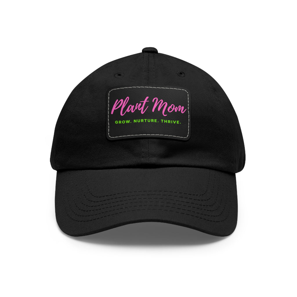 Backyard Nurserymen™ Plant Mom Leather Patch Hat