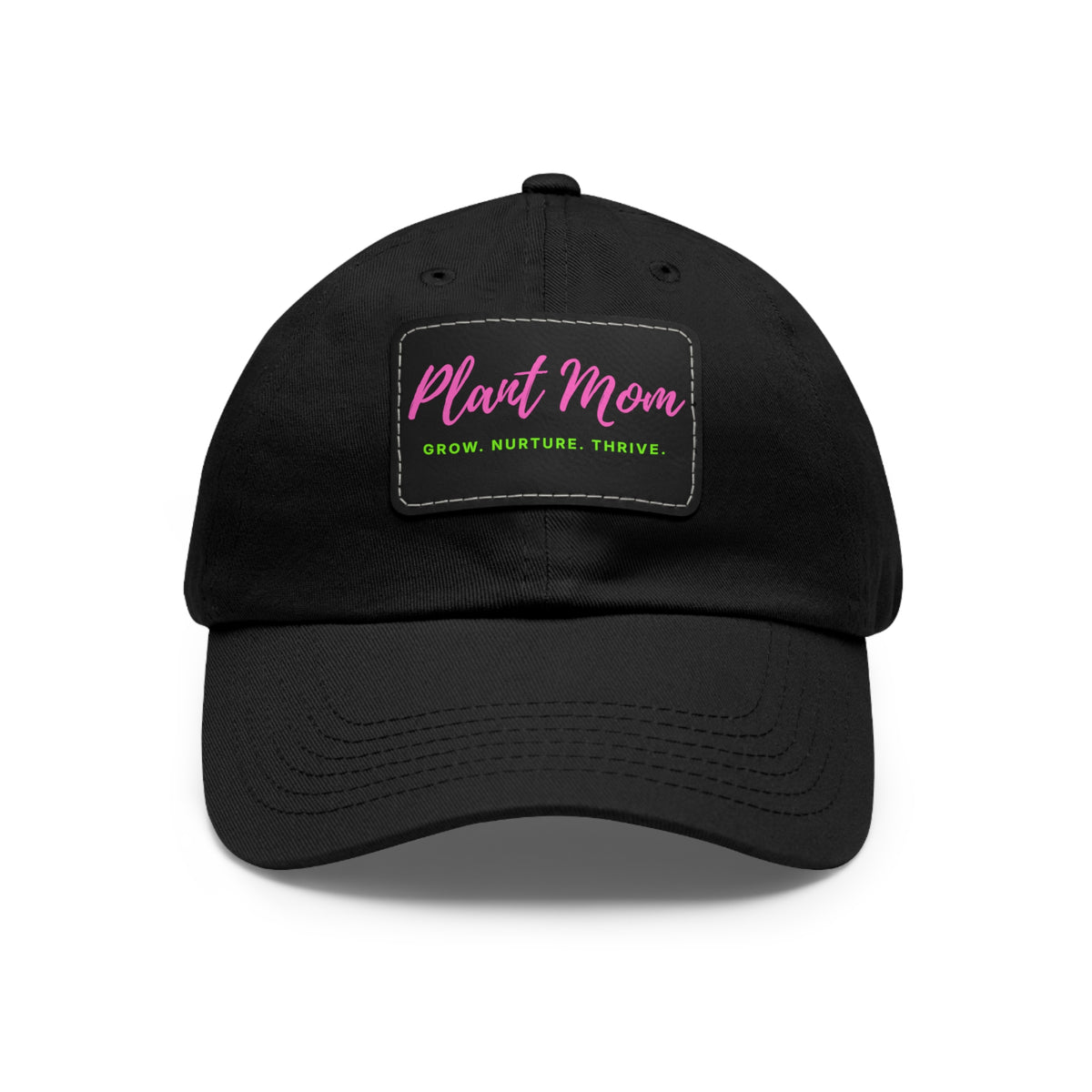 Backyard Nurserymen™ Plant Mom Leather Patch Hat