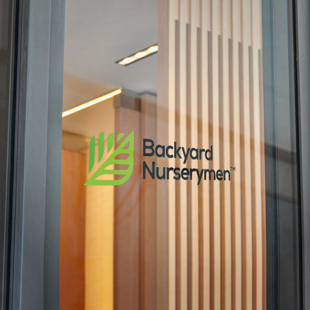 Backyard Nurserymen™ Logo Kiss-Cut Vinyl Sticker