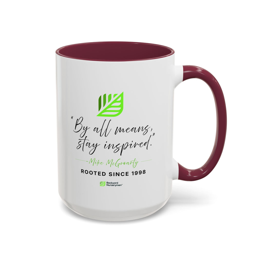 Backyard Nurserymen™ Mike's Legacy Color Accent Mug