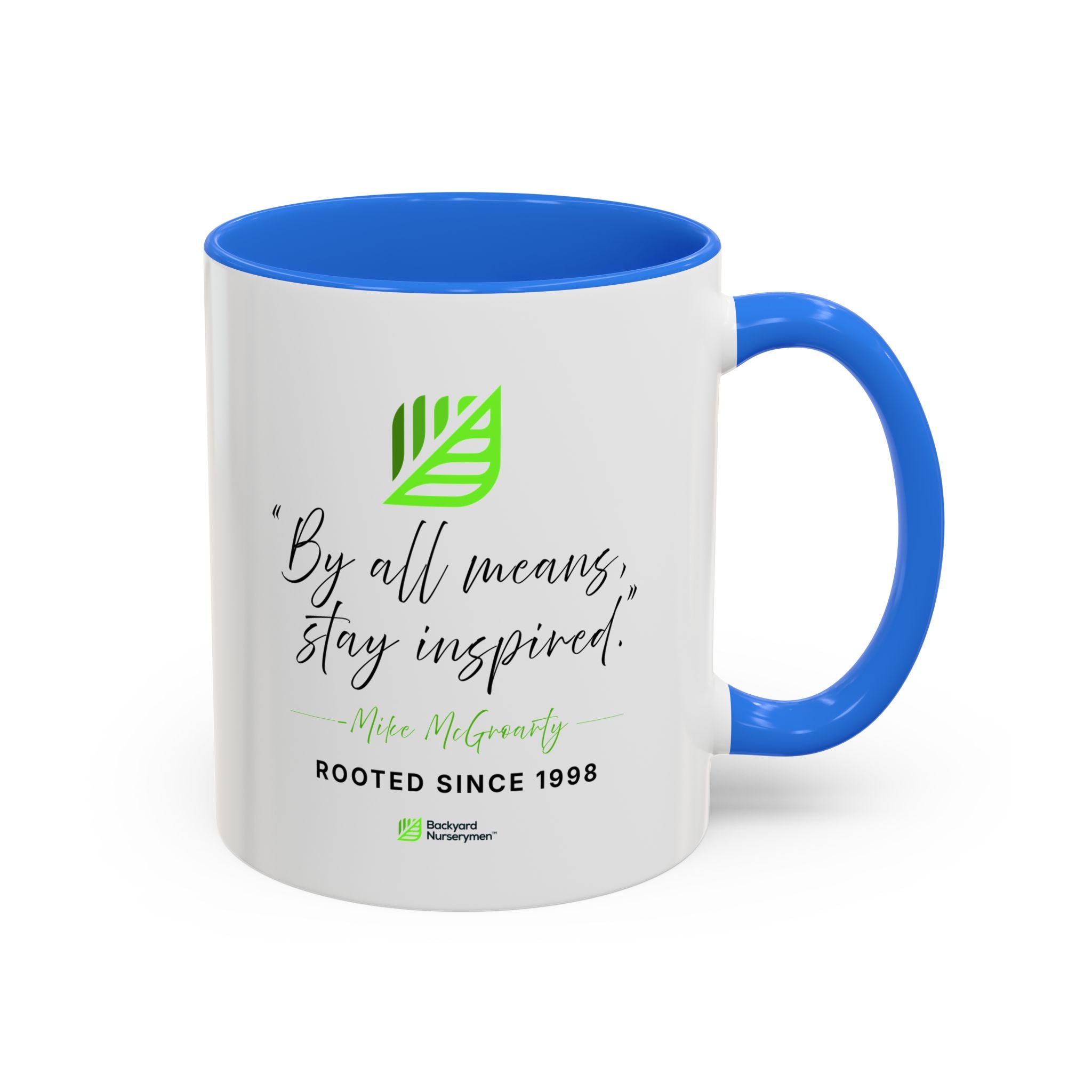 Backyard Nurserymen™ Mike's Legacy Color Accent Mug