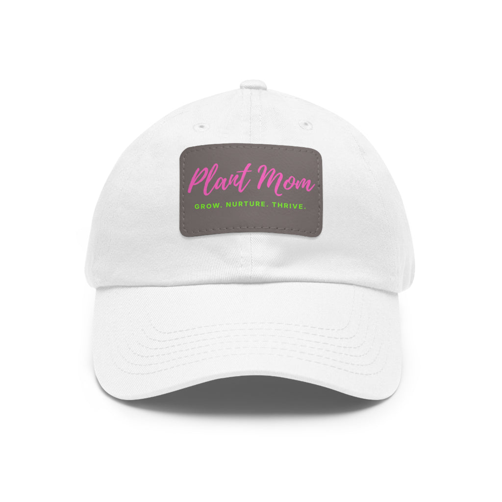 Backyard Nurserymen™ Plant Mom Leather Patch Hat