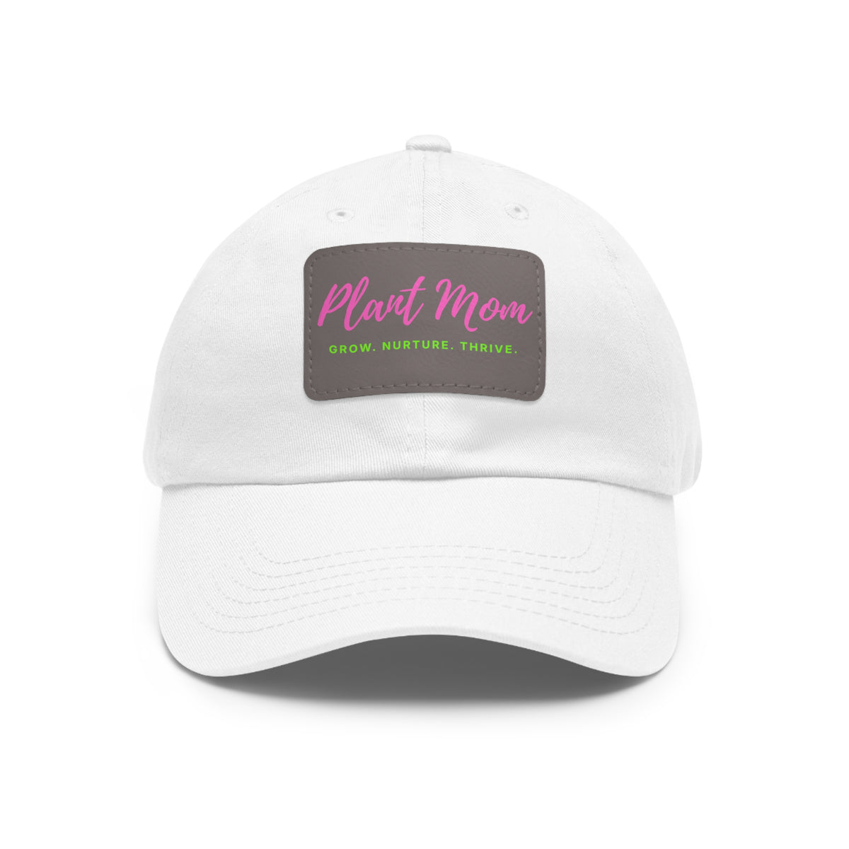 Backyard Nurserymen™ Plant Mom Leather Patch Hat