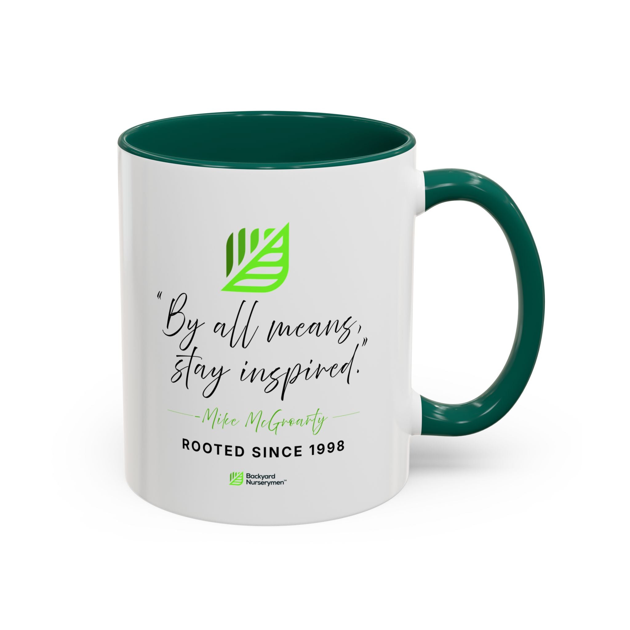 Backyard Nurserymen™ Mike's Legacy Color Accent Mug