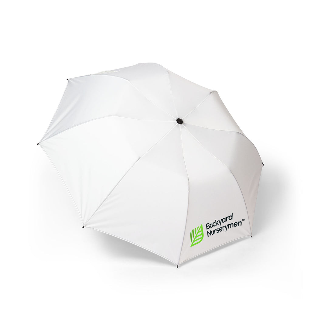 Foldable Semi-Automatic Umbrella — Compact Rain Travel Umbrella with Logo