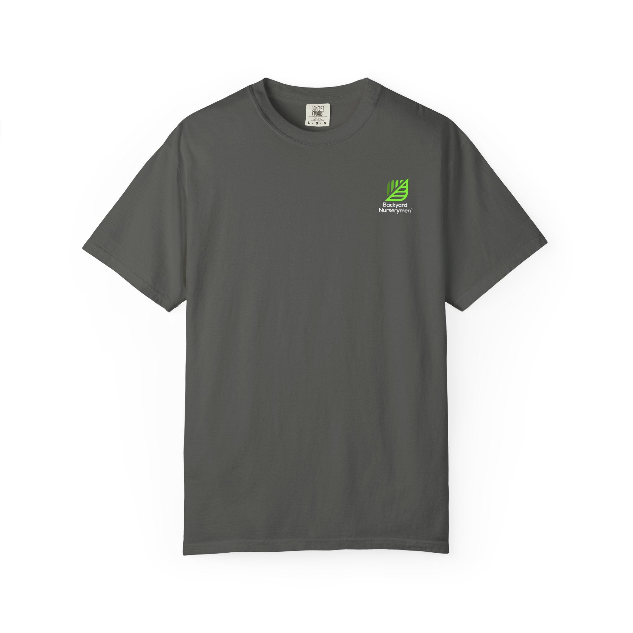 “Helping Backyard Nurserymen™ Since 2013” Comfort Colors Shirt