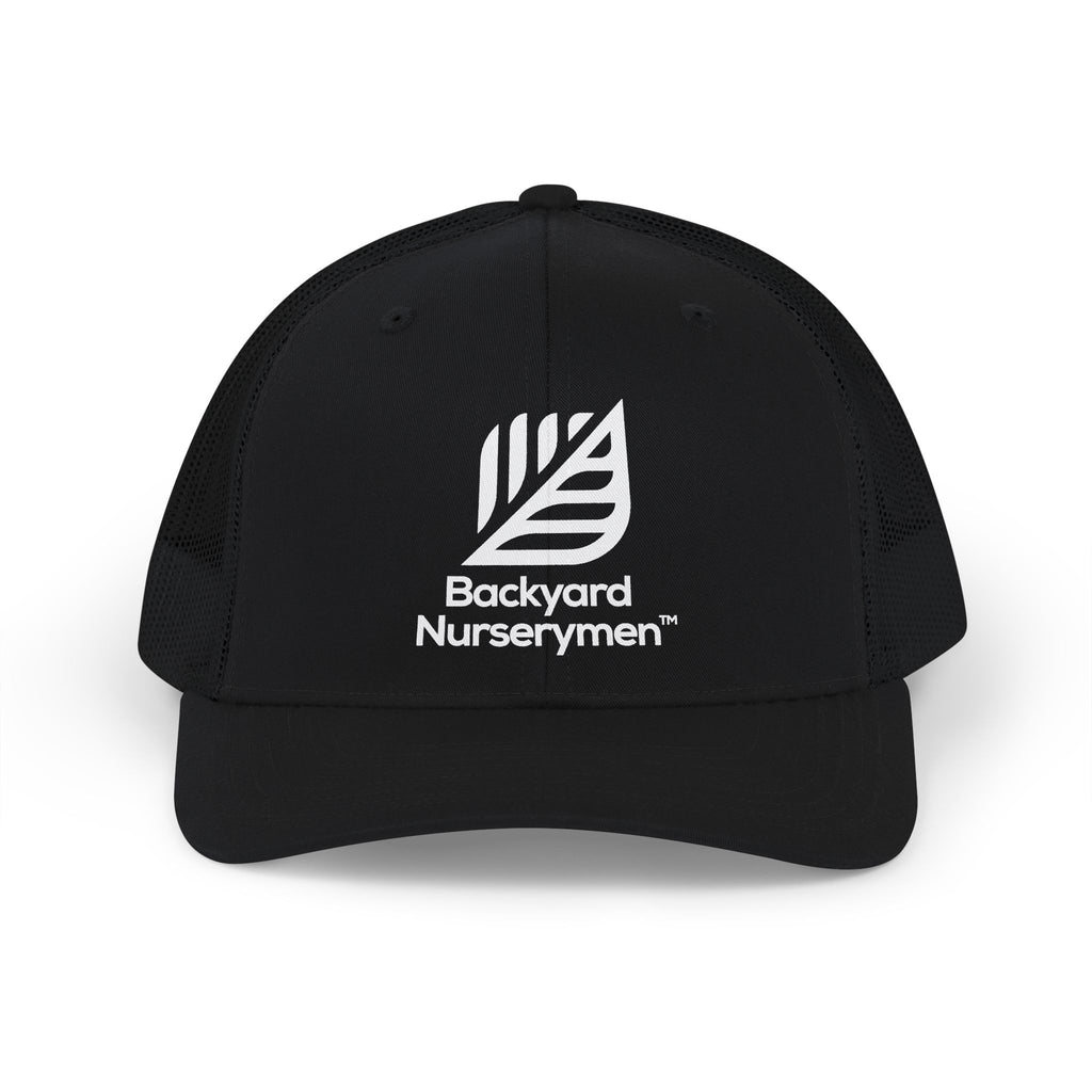 Backyard Nurserymen Snapback Trucker Cap — Mesh Back Garden Hat