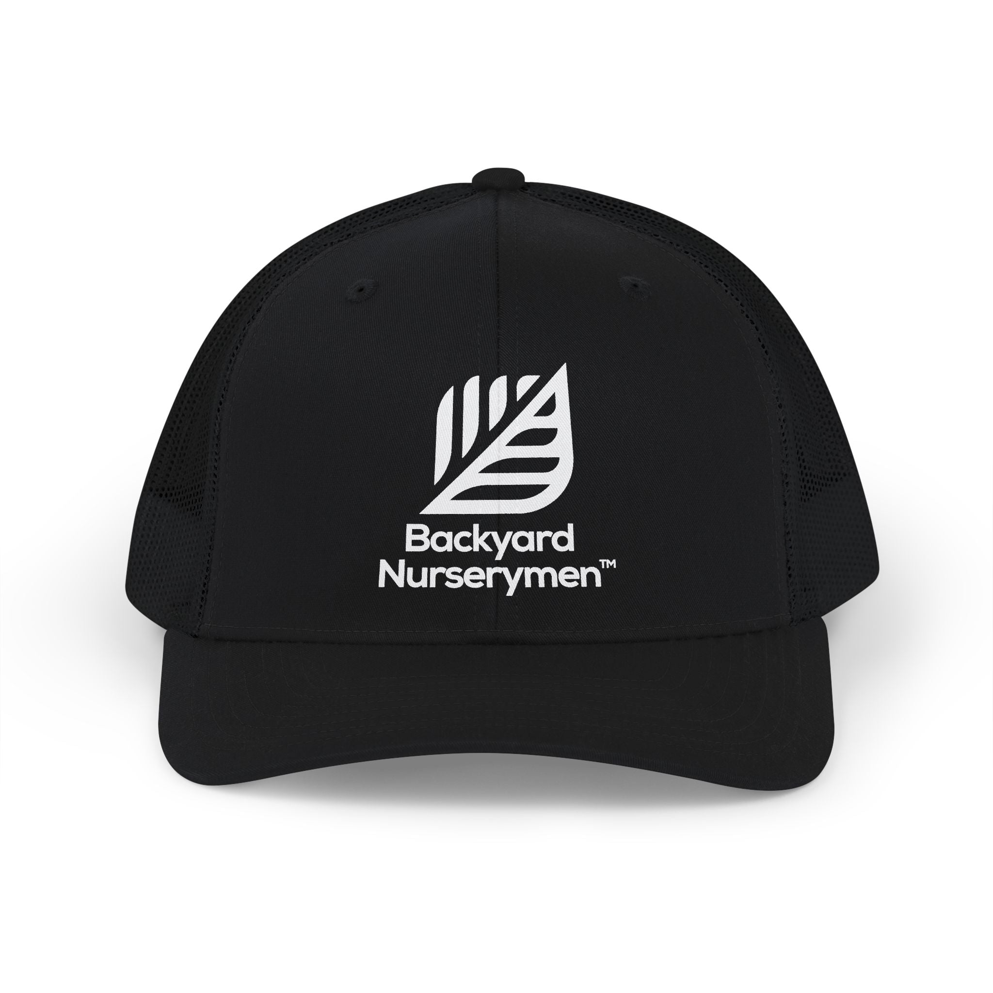 Backyard Nurserymen Snapback Trucker Cap — Mesh Back Garden Hat