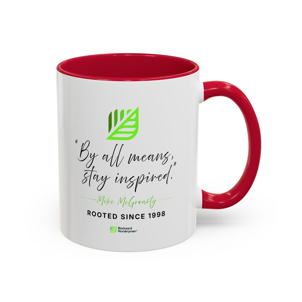 Backyard Nurserymen™ Mike's Legacy Color Accent Mug