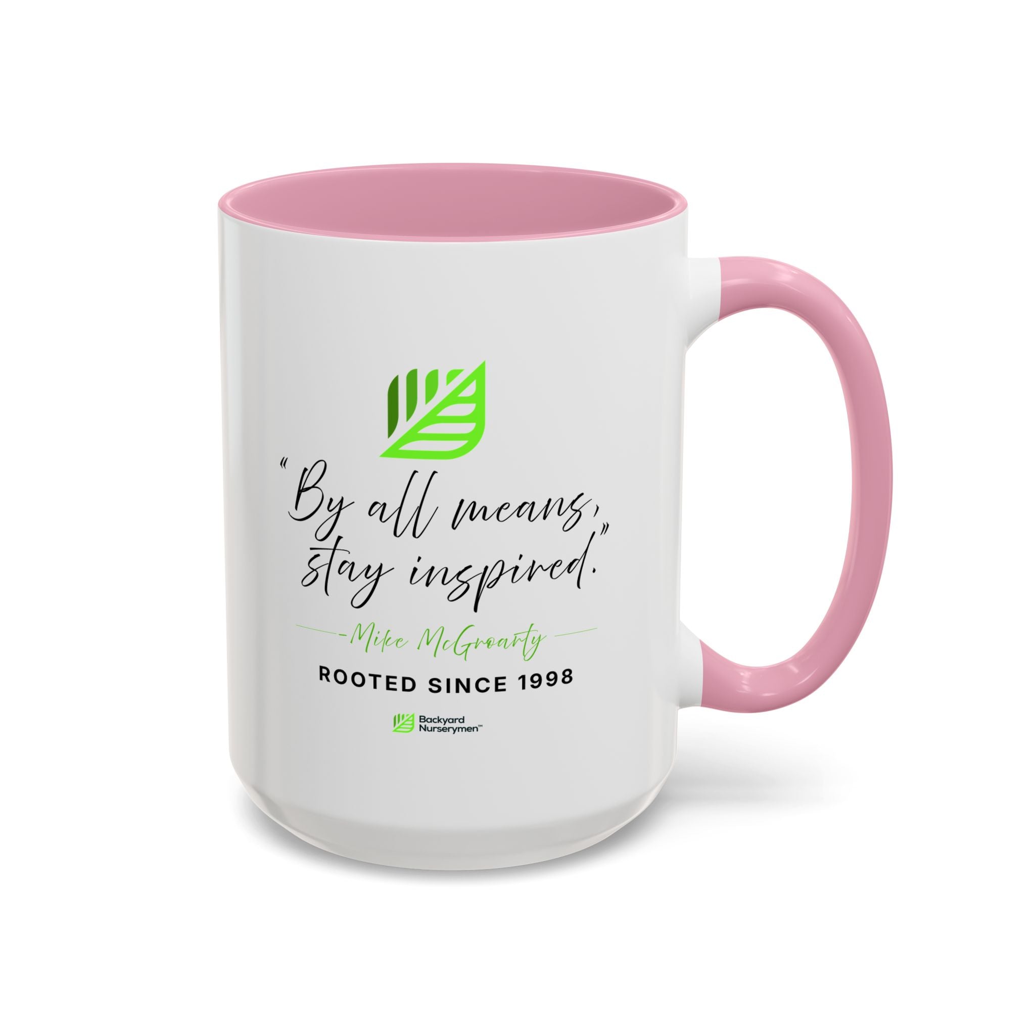 Backyard Nurserymen™ Mike's Legacy Color Accent Mug