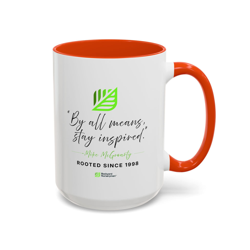 Backyard Nurserymen™ Mike's Legacy Color Accent Mug