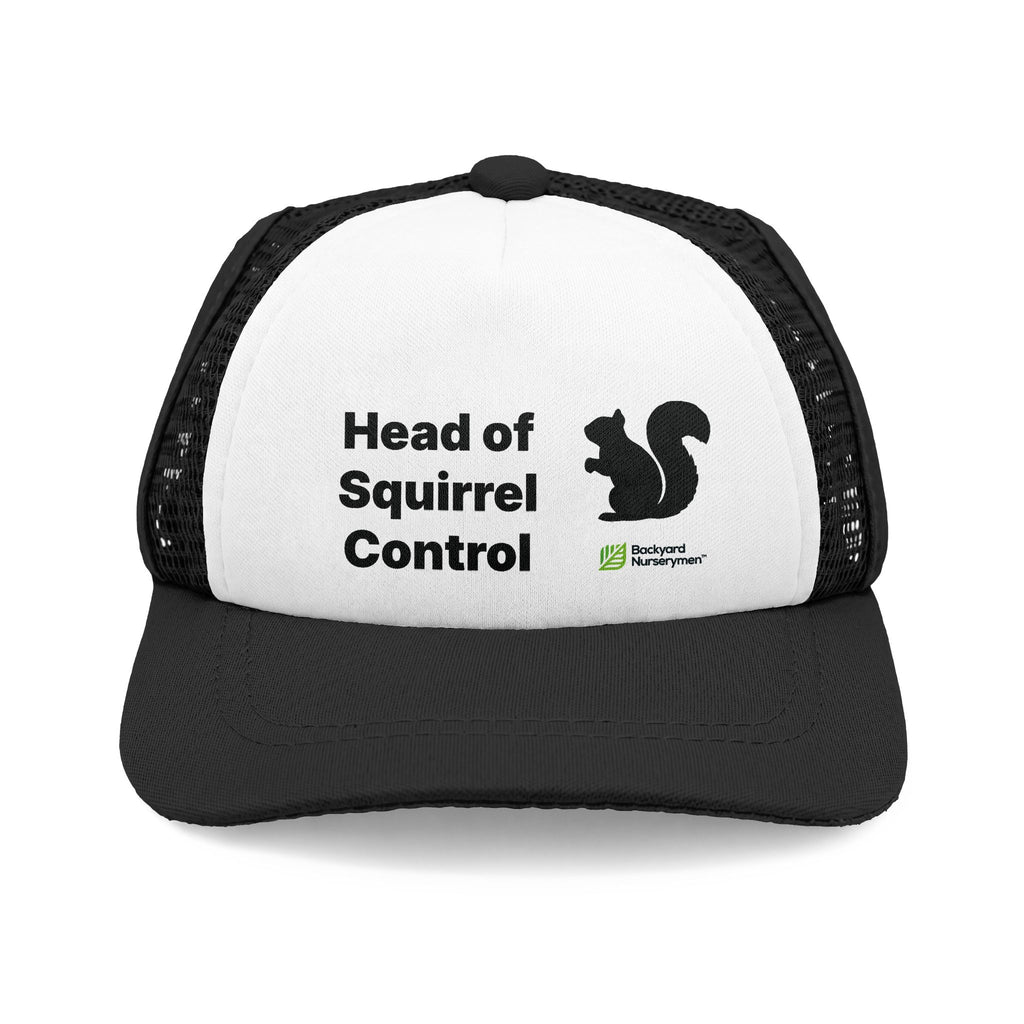 Backyard Nurserymen™ “Head of Squirrel Control” Dog Trucker Hat