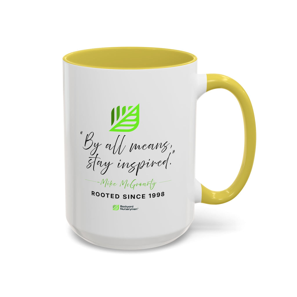 Backyard Nurserymen™ Mike's Legacy Color Accent Mug