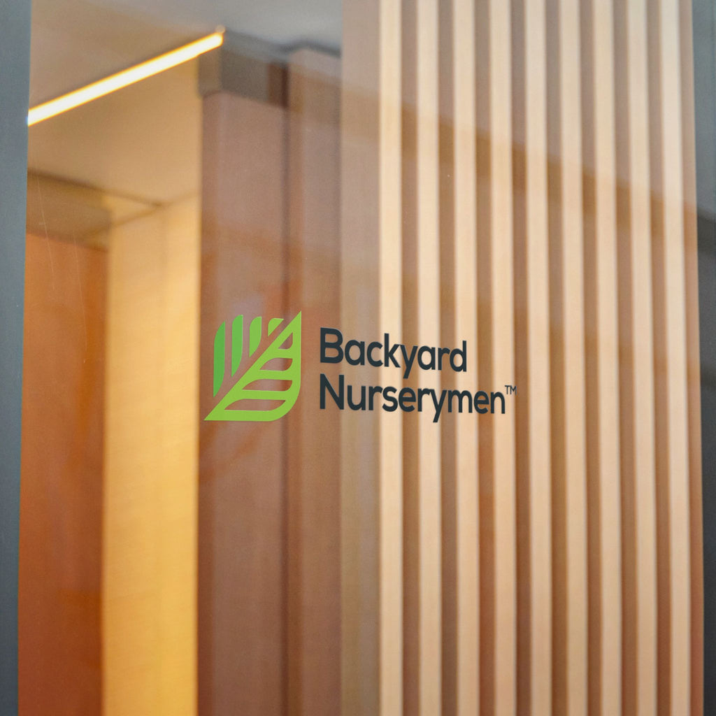 Backyard Nurserymen™ Logo Kiss-Cut Vinyl Sticker