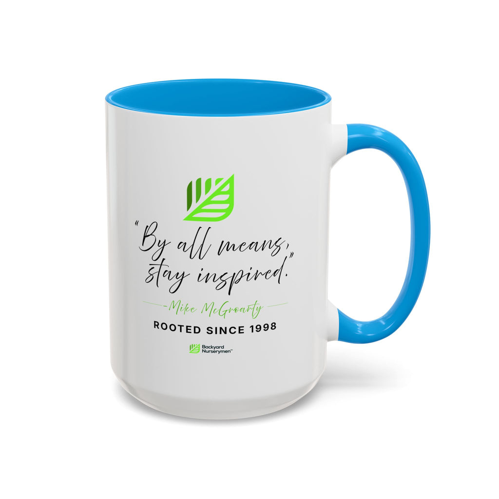 Backyard Nurserymen™ Mike's Legacy Color Accent Mug