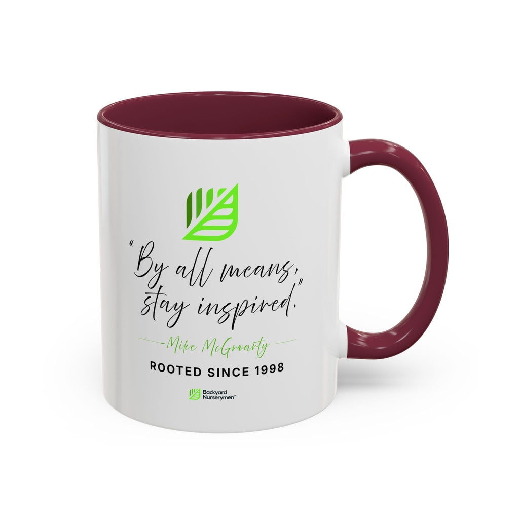 Backyard Nurserymen™ Mike's Legacy Color Accent Mug