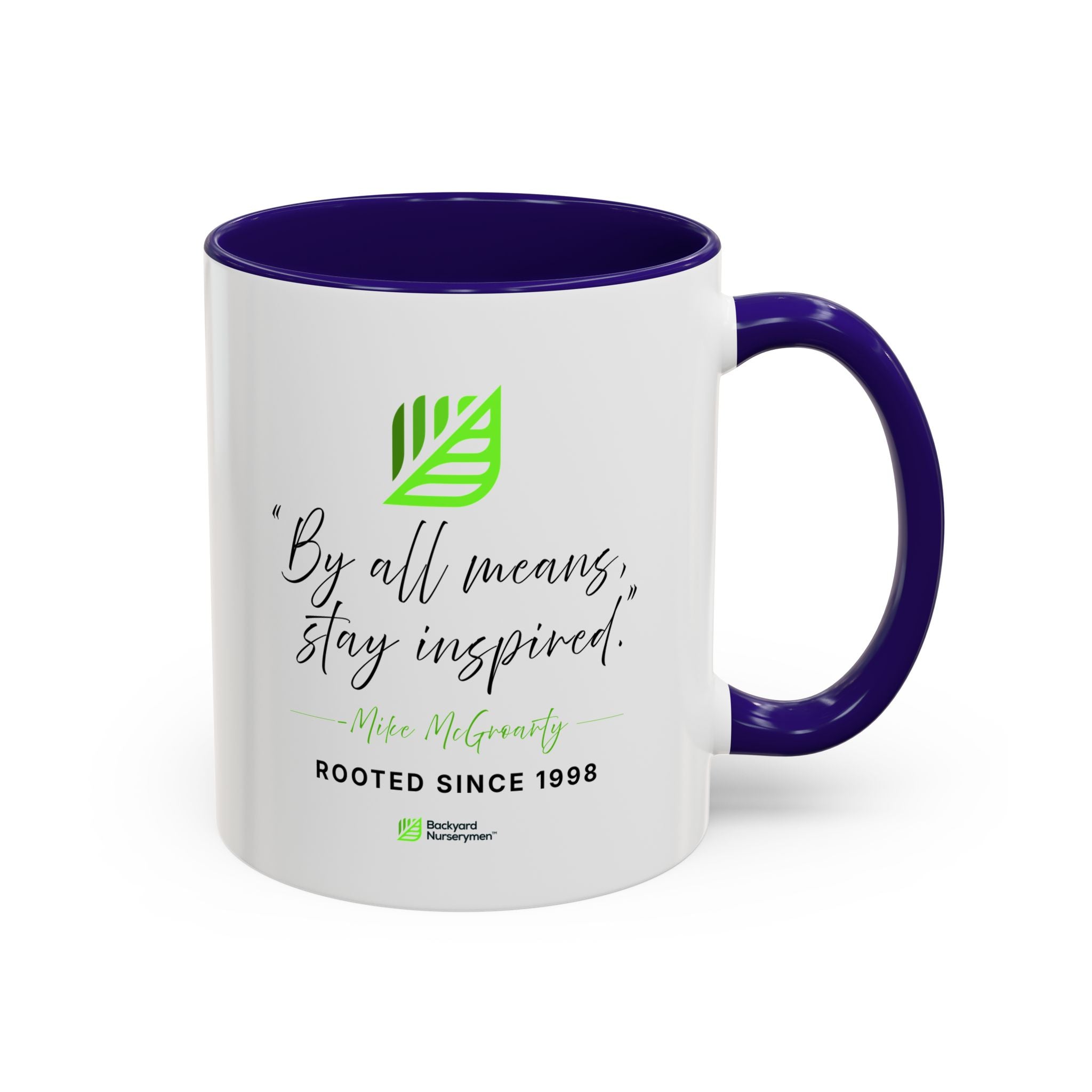 Backyard Nurserymen™ Mike's Legacy Color Accent Mug