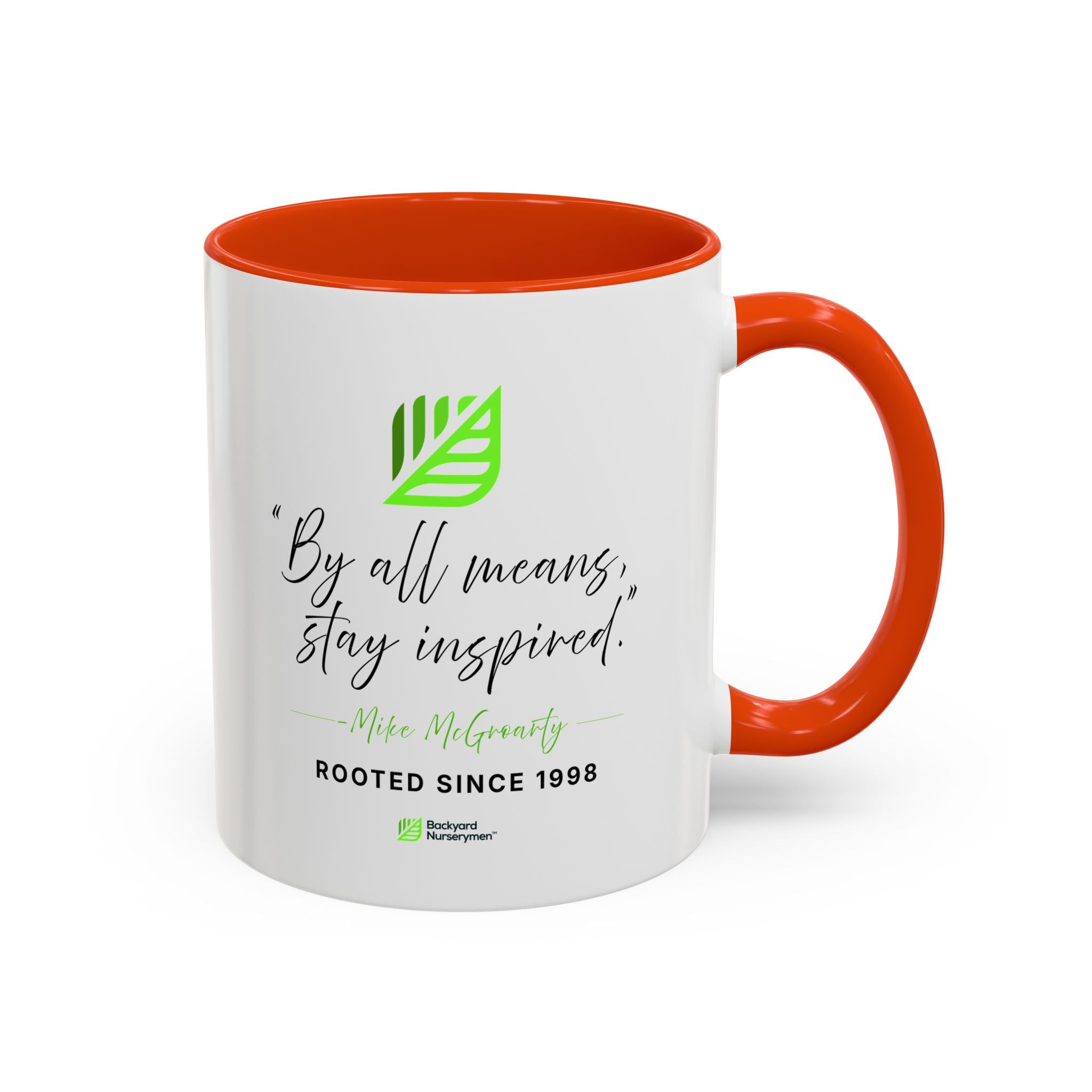 Backyard Nurserymen™ Mike's Legacy Color Accent Mug